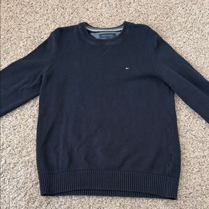 Tommy Hilfiger Men's Navy Crewneck Sweater